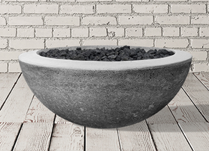 Prism Hardscapes 29" Moderno 2 Fire Bowl + Free Cover