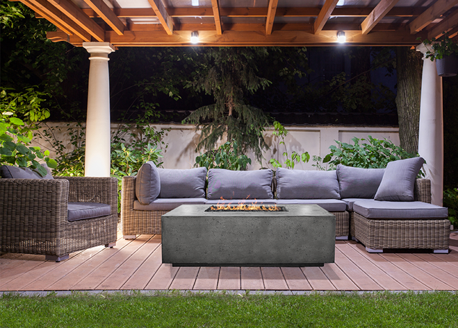 Prism Hardscapes Porto 68 Propane Fire Table