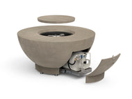 American Fyre Designs 48" Chat Fire Bowl with Electronic Ignition