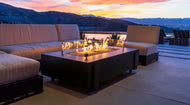 Iron Saddle Firetable with Electronic Ignition