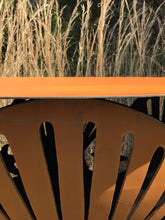 Fire Pit Art steel table top on a fire pit