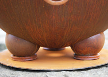 Fire Pit Art hemispherical feet base upgrade