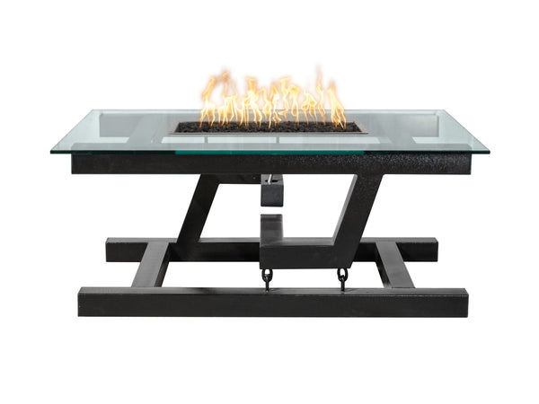 The Outdoor Plus Newton Powder Coated Fire Pit / Floating Appearance