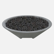 Fire by Design GFRC Round Oblique Fire & Water Bowl - Product photo