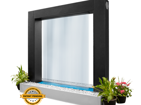 The Outdoor Plus Paradise Fall – Metal Powder Coat with Copper Rainfall Scupper
