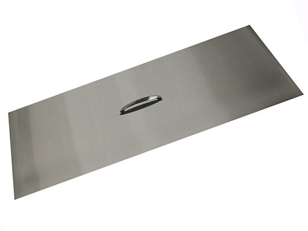 The Outdoor Plus 40" x 16" Stainless Steel Rectangular Fire Pit Lid