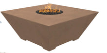 Fire by Design GFRC Oblique Square Fire Table - Product photo