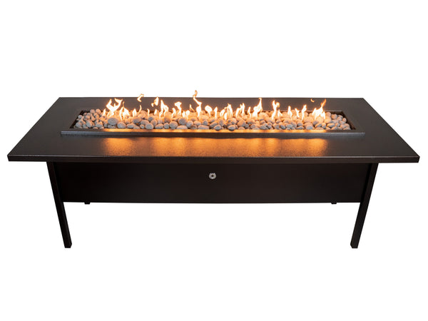 The Outdoor Plus Seashore Metal Fire Table