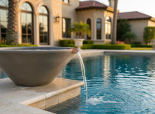 The Outdoor Plus Cazo Concrete Water Bowl - The Fire Pit Collection