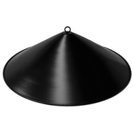 The Outdoor Plus 35" Black Round Cone Fire Pit Lid - The Fire Pit Collection