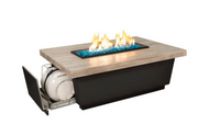 American Fyre Designs Contempo LP Select Long Firetable - Reclaimed Wood