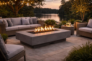 The Outdoor Plus Del Mar Linear Gas Fire Pit - Thumbnail 5
