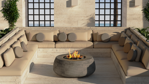 Prism Hardscapes Dune Fire Bowl + Free Cover