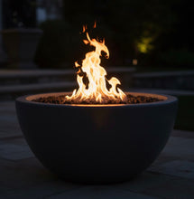 The Outdoor Plus Luna Concrete Fire Bowl - The Fire Pit Collection