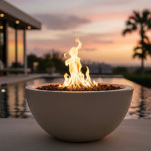 The Outdoor Plus Luna Concrete Fire Pit - The Fire Pit Collection