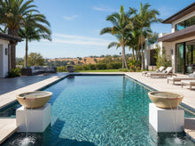 The Outdoor Plus Sedona Concrete Water Bowl - The Fire Pit Collection