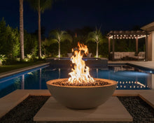 The Outdoor Plus Sedona Concrete Fire Bowl - The Fire Pit Collection