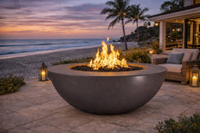 The Outdoor Plus Sedona Wide Ledge Concrete Fire Pit
