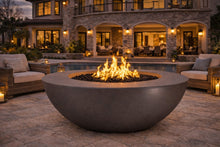 The Outdoor Plus Sedona Wide Ledge Concrete Fire Pit