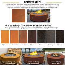 The Outdoor Plus Unity Steel Fire Pit - 18" Tall - The Fire Pit Collection