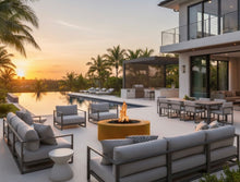 The Outdoor Plus Unity Steel Fire Pit - 24" Tall - The Fire Pit Collection