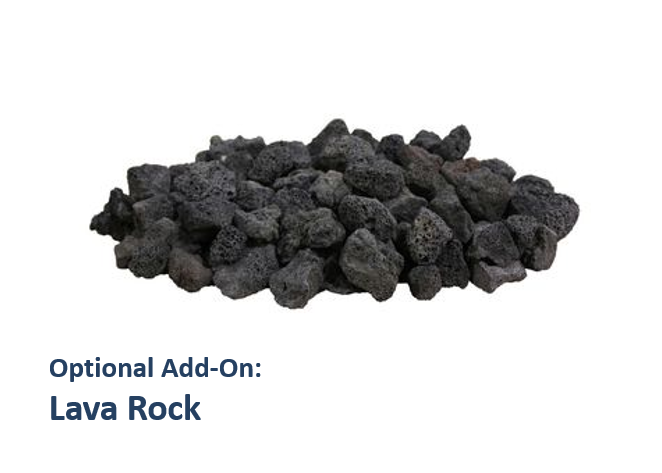 Slick Rock Concrete Lava Rock - 60 lbs.