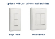Heatstrip Single Wireless Wall Switch