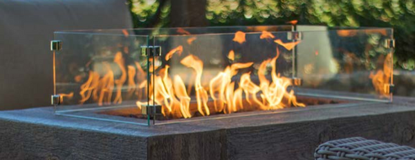 ラヴィンフレーム Tabletop Fire Pit グラスガードセット Mountain Tabletop Fire Pit 240A | Lovinflame