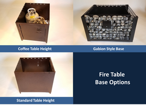 Waterstone Fireworks Fire Table (46" x 42.5) - The Fire Pit Collection