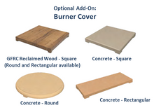 American Fyre Designs Reclaimed Wood Contempo Square Firetable
