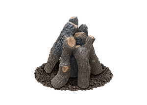 American Fyre Designs Back Country Oak Log Set - The Fire Pit Collection