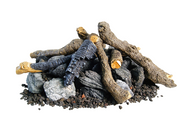American Fyre Designs Beachwood Logs / Stones Set - The Fire Pit Collection