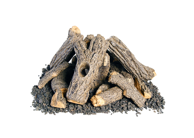 American Fyre Designs Campfyre Log / Wood Chip Set - The Fire Pit Collection