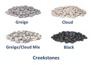 American Fyre Designs Creekstones - 20 lbs. - The Fire Pit Collection