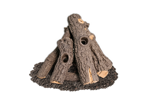 American Fyre Designs Prairie Oak Log Set - The Fire Pit Collection