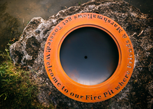 Fire Pit Art Magnum with Lid Fire Pit + Free Weather-Proof Fire Pit Cover - The Fire Pit Collection