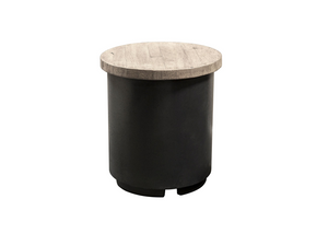 American Fyre Designs Reclaimed Wood Contempo Tank / End Table