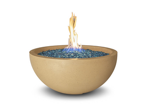 American Fyre Designs 36" Fire Bowl with Electronic Ignition + Free Cover - The Fire Pit Collection