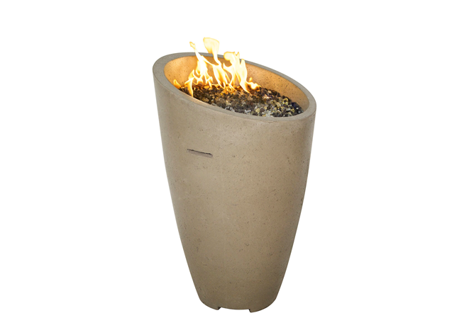 American Fyre Designs Eclipse Fire Urn + Free Cover - The Fire Pit Collection