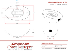 American Fyre Designs Versailles Firetable + Free Cover