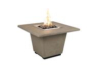 American Fyre Designs Cosmopolitan Square Firetable with Electronic Ignition