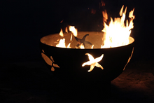 Fire Pit Art Sea Creatures Fire Pit + Free Weather-Proof Fire Pit Cover - The Fire Pit Collection