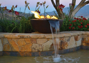 Legacy Round Fire & Water Bowl + Free Cover