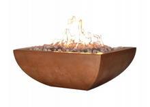 Fire by Design Legacy Low Square Fire Bowl / Electronic Ignition