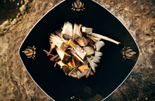 Fire Pit Art Namaste Fire Pit + Free Weather-Proof Fire Pit Cover - The Fire Pit Collection