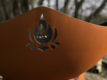 Fire Pit Art Namaste Fire Pit + Free Weather-Proof Fire Pit Cover - The Fire Pit Collection
