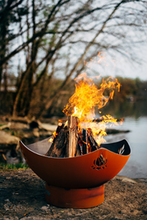 Fire Pit Art Namaste Fire Pit + Free Weather-Proof Fire Pit Cover - The Fire Pit Collection