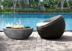 Prism Hardscapes 48" Moderno 4 Fire Bowl + Free Cover