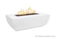 The Outdoor Plus Avalon Linear Metal Fire Pit - 15" Tall