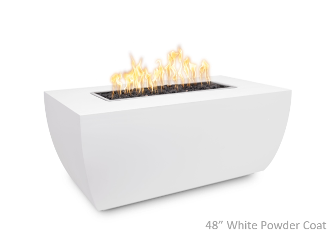 The Outdoor Plus Avalon Linear Metal Fire Pit - 24